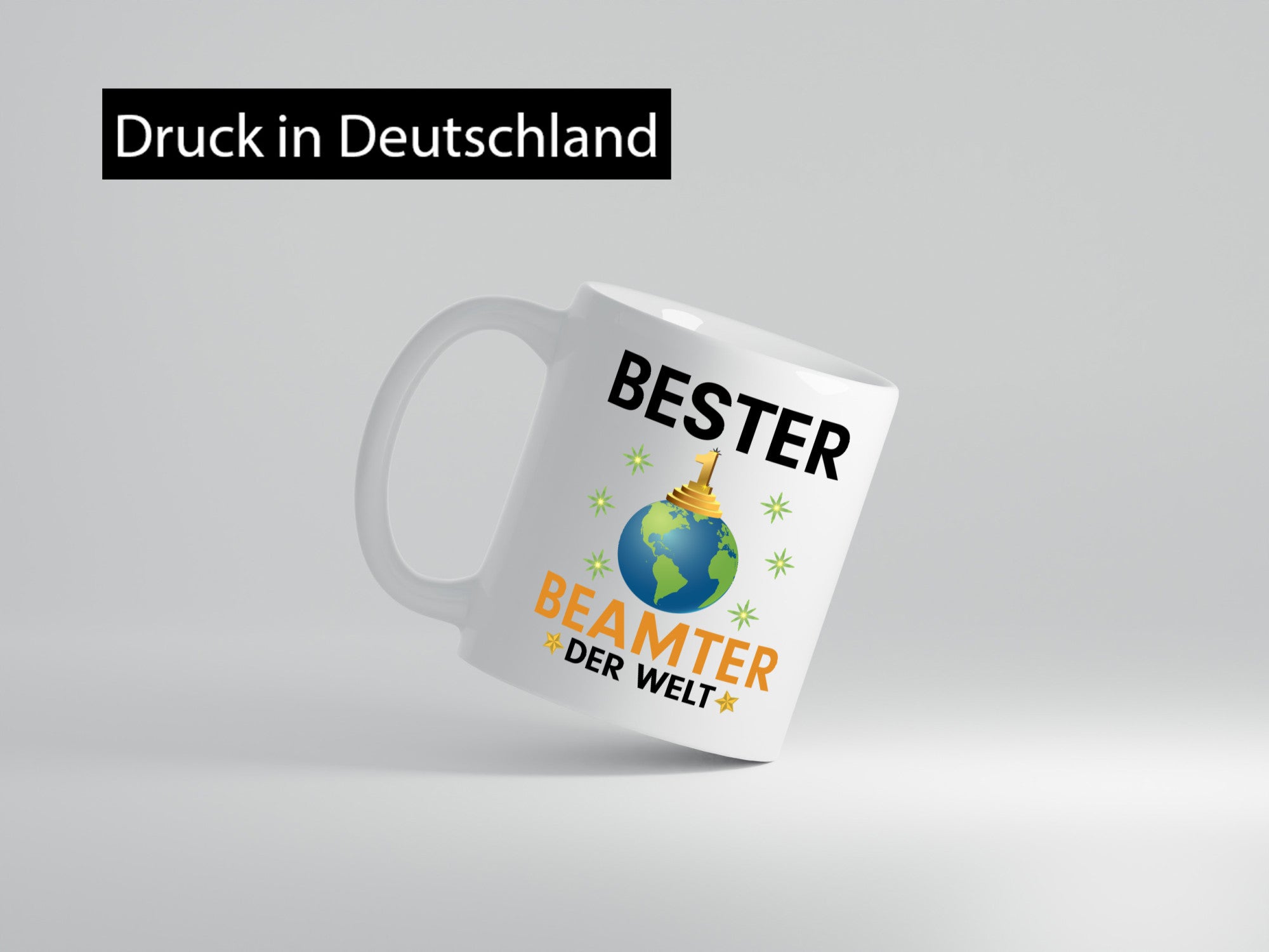 Welt Bester Beamter | Verbeamtung öffentlicher Dienst Geschenkidee Humor Tasse