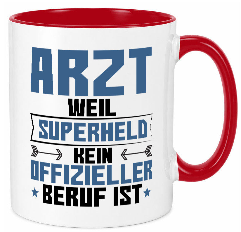 Superheld Arzt | Medizin Doktor Facharzt Geschenk Humor Geschenkidee lustiger