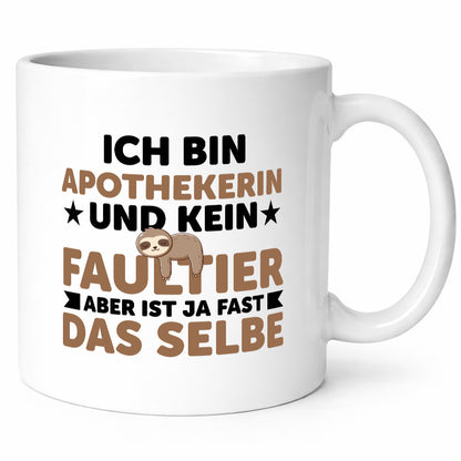 Ich bin kein Faultier: Apothekerin | Apotheke Pharmazie lustiger Spruch