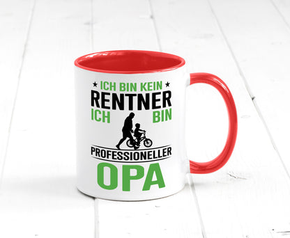 Ich bin kein renter Profesioneller Opa | Großvater Humor Familie Geschenkidee