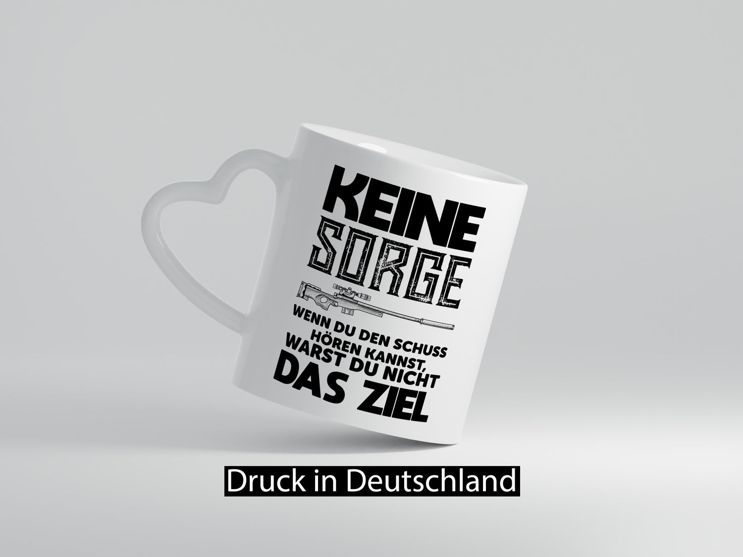 Keine sorge wenn du den schuss hörst warst nicht das ziel Geschenk Humor