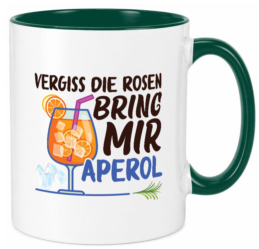 Bring mir Aperol | Rosen Paar Party Geschenkidee Humor Tasse