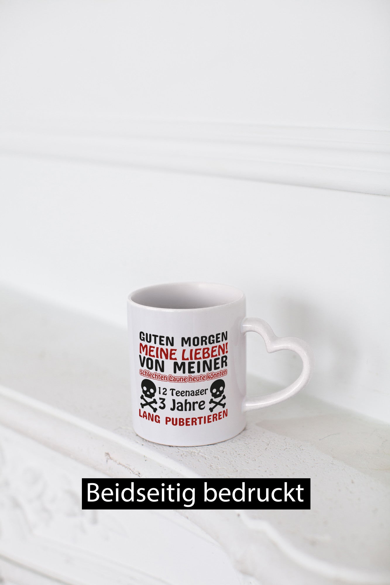 Schlechte Laune | Morgenmuffel Tasse schwarzer Humor lustiger Spruch Geschenk
