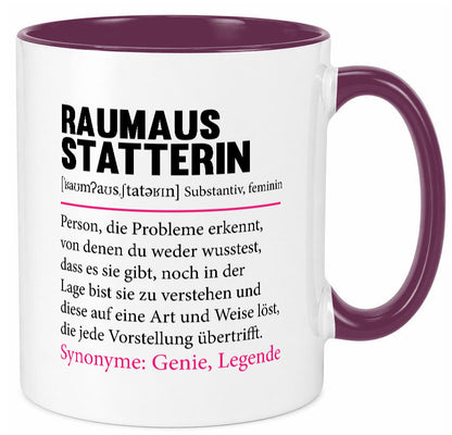 Raumausstatterin | Wohn Ausstatterin Beruf Humor Geschenk Arbeit Kollegen Büro