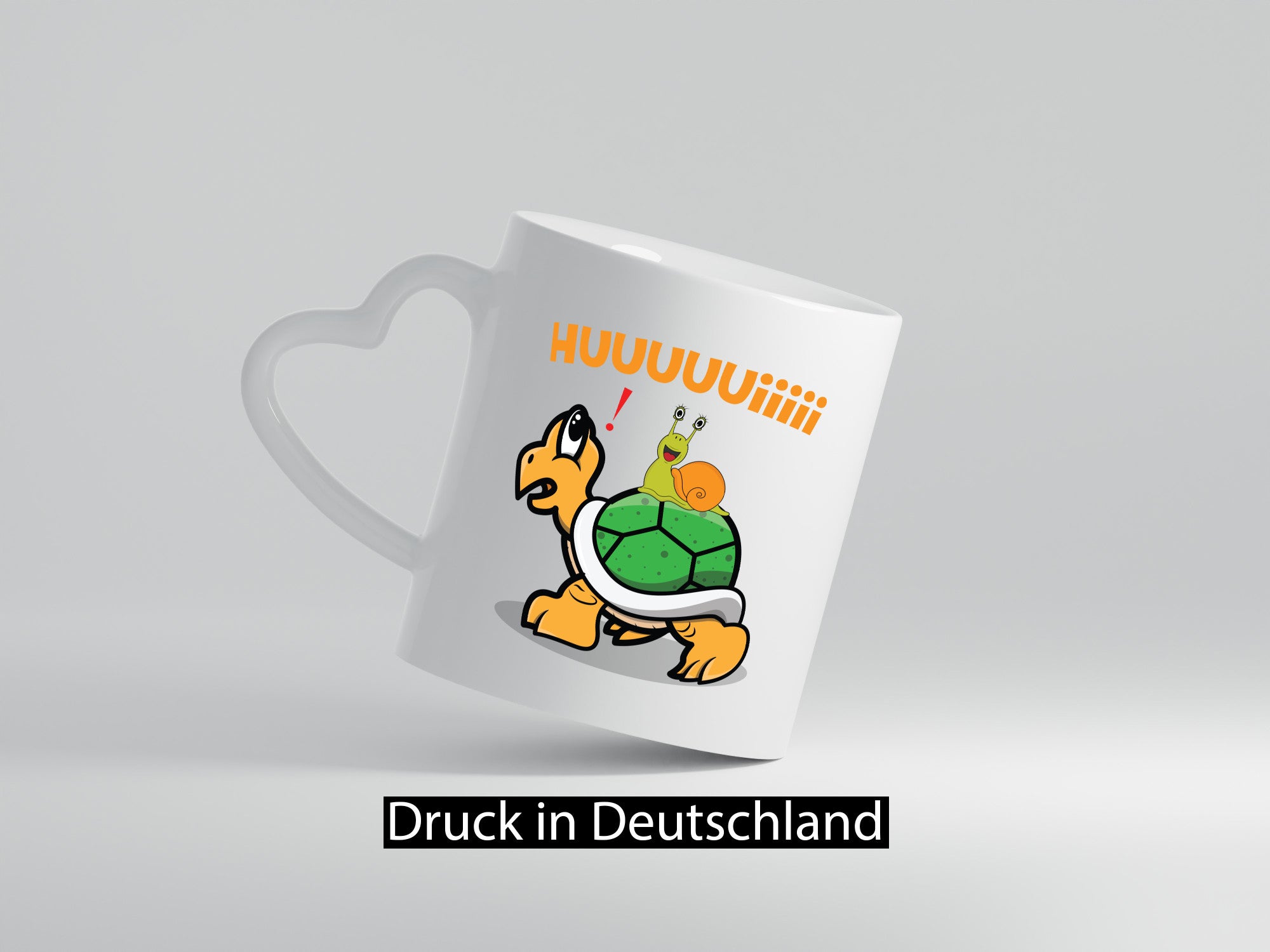 Huiiii | Schildgröte Langsames gehen lustig Humor Geschenkidee Geschenk Tasse