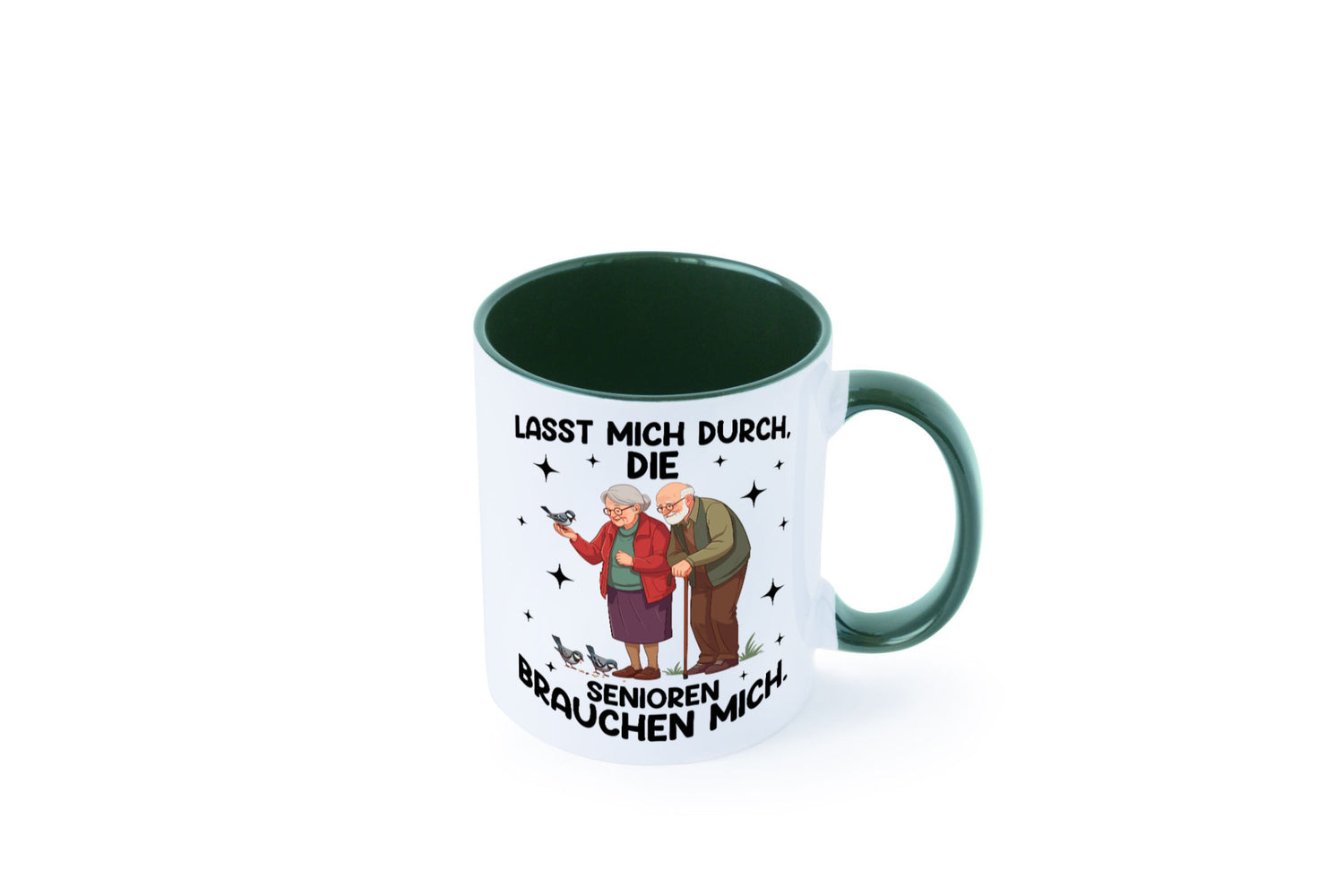 Senioren brauchen mich | Altenpflege Pflegekraft lustiger Spruch Geschenk Humor
