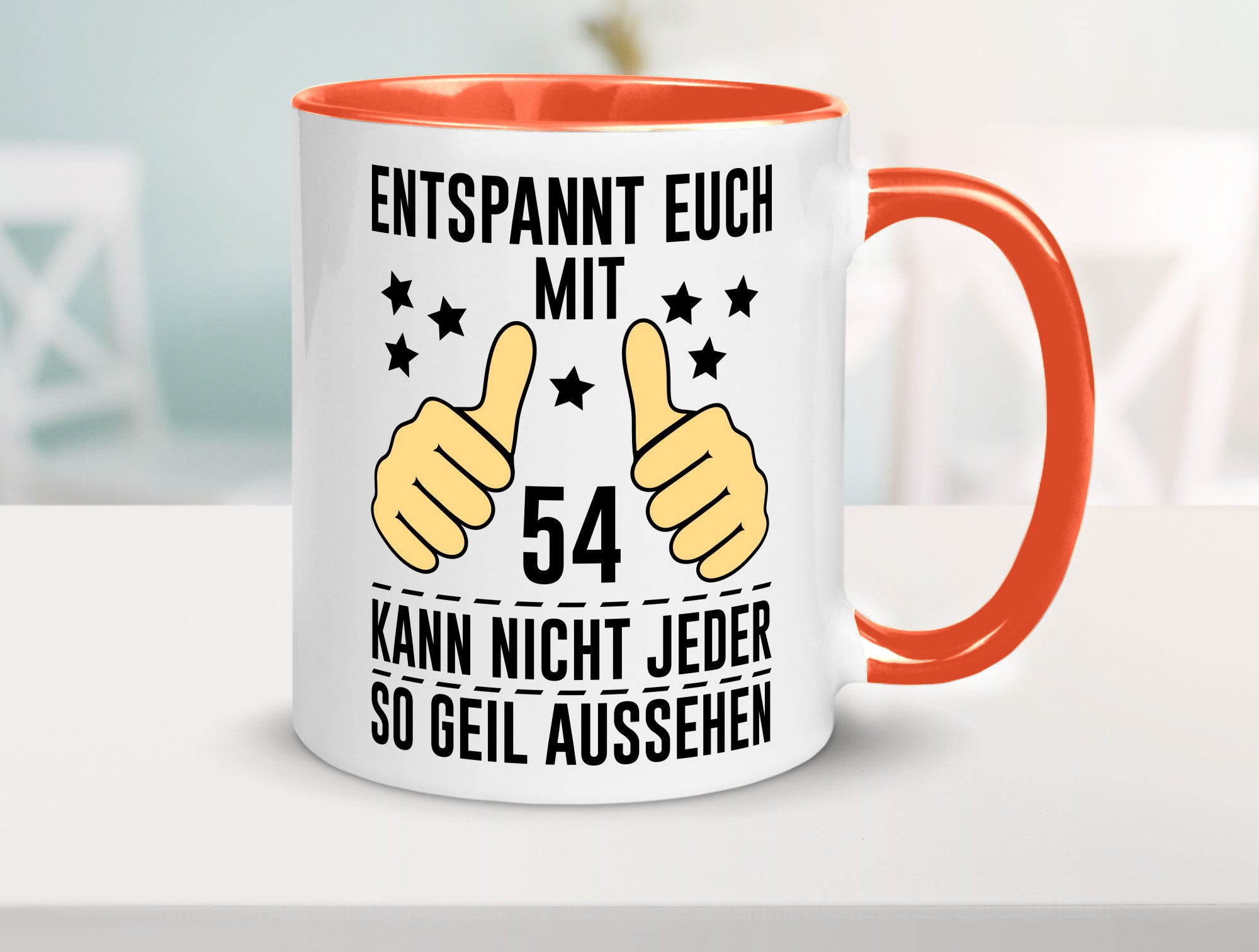 54. Geburtstag | 54 Jahre Geil aussehen Entspannt euch v2 lustig Geschenkidee