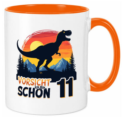10. Geburtstag | 10 Jahre Dinosaurier v2 lustig Geschenkidee Geschenk Tasse