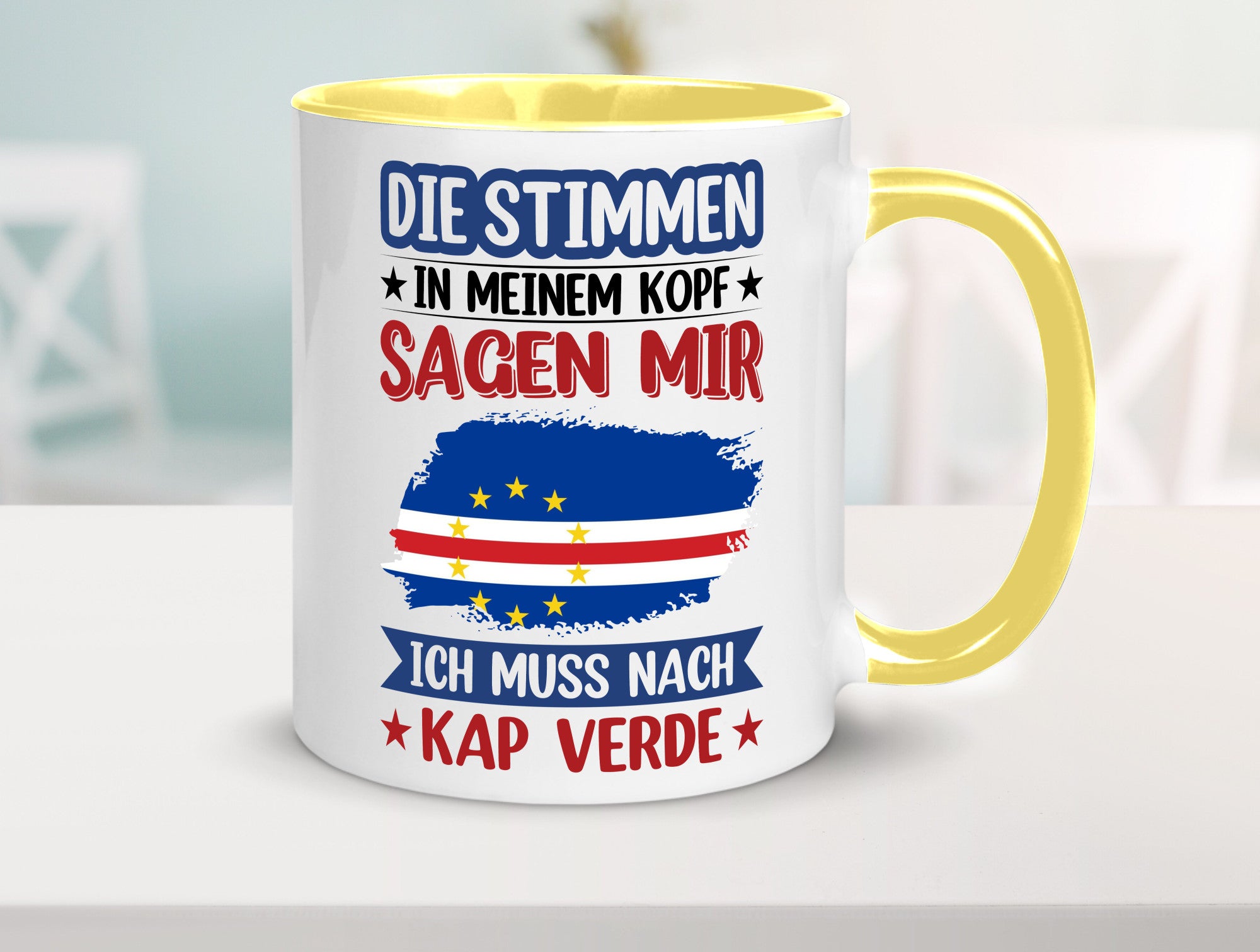 Kap Verde | Urlaub Stimmen in meinem Kopf Traumland lustig Humor Geschenkidee
