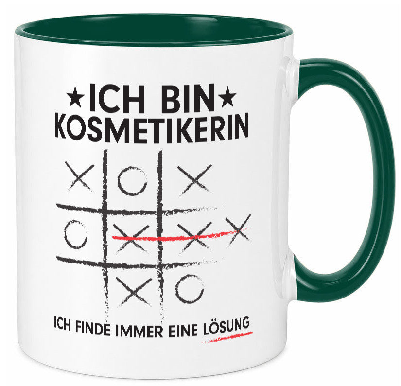 Löse Probleme: Kosmetikerin | Kosmetik Stylistin Geschenk Humor Geschenkidee