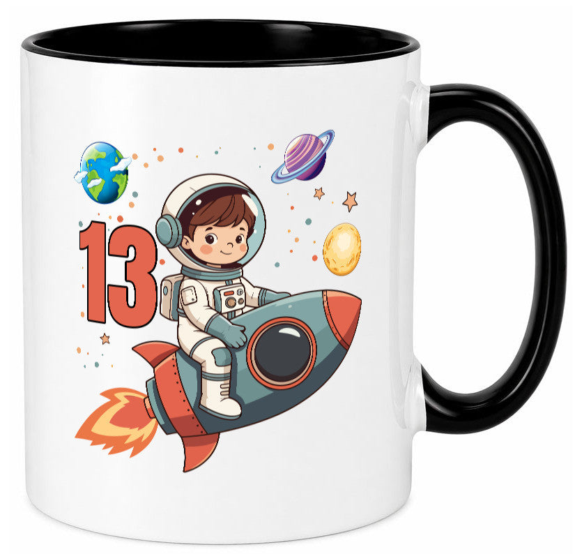 13. Geburtstag | 13 Jahre Astronaut Weltraum lustiger Spruch Geschenk