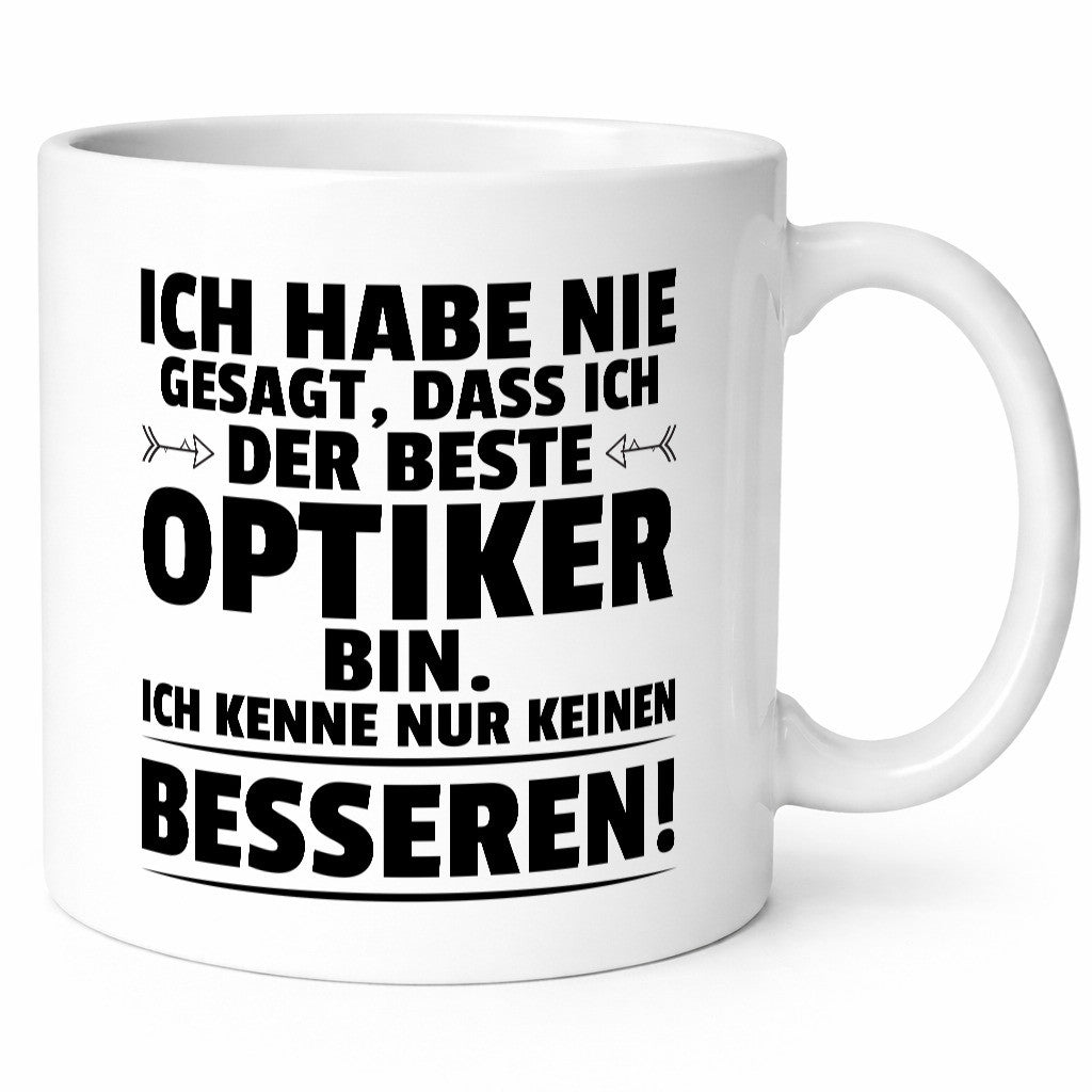 Der Beste Optiker | Augenoptiker Geschenkidee Humor Tasse