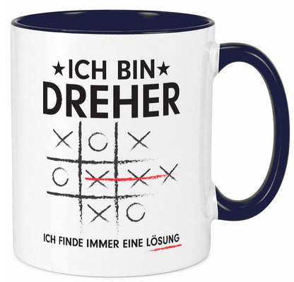 Lösung finden: Dreher | Fräser v2 Geschenk Humor Geschenkidee lustiger Spruch