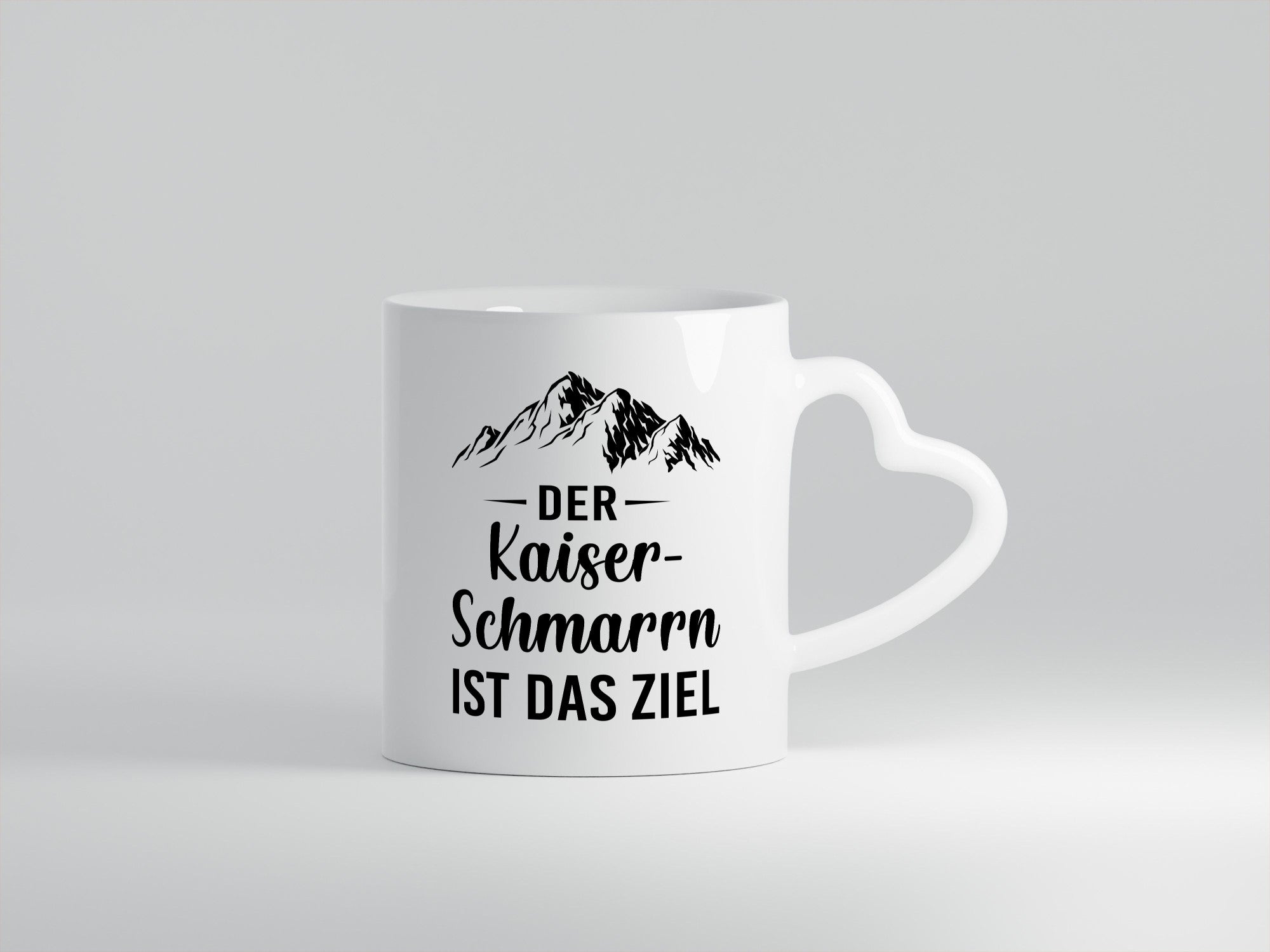 Kaiserschmarrn ist das Ziel | Berge Humor Geschenkidee Tasse