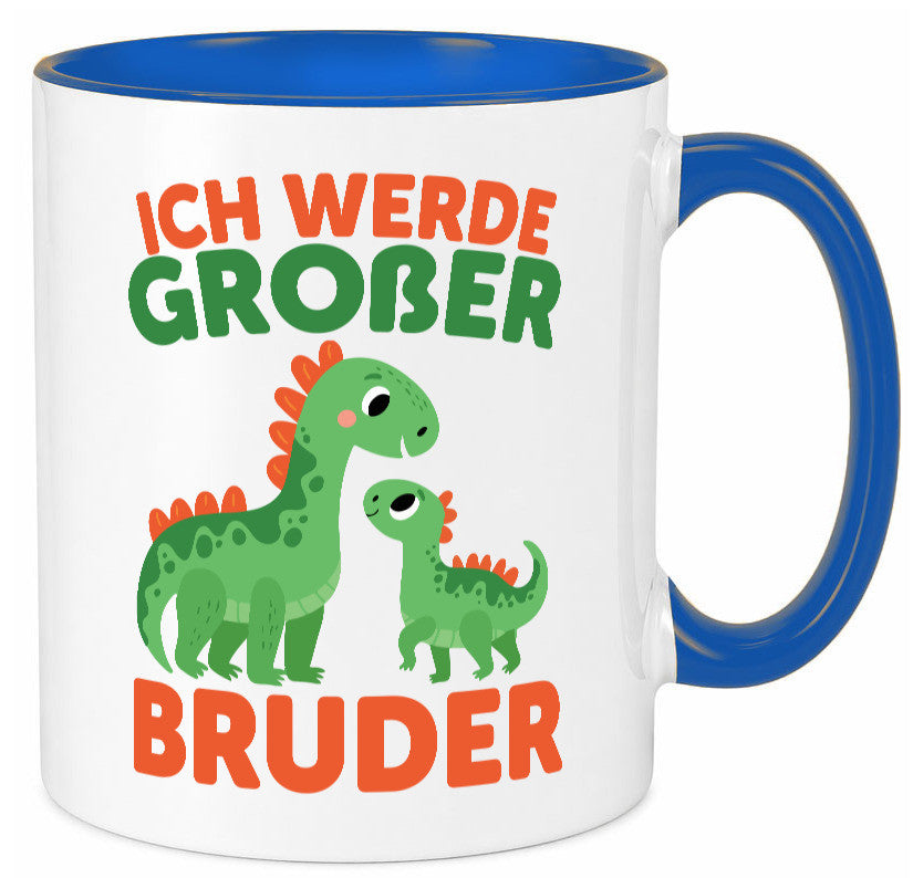 Ich werde Großer Bruder | Dino Brudersaurus lustig Humor Geschenkidee Geschenk