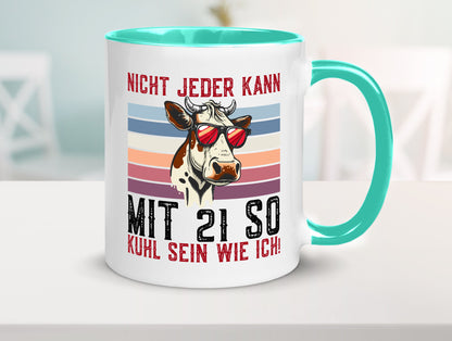 Mit 21 so gut aussehen | 21. Geburtstag Landwirt Bauer v2 Humor Geschenkidee