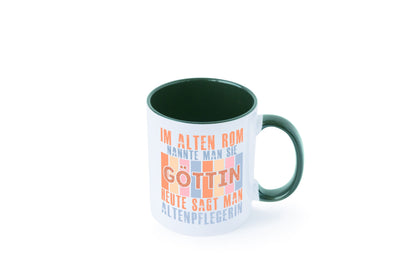 Heute sagt man: Altenpflegerin | Pflegepersonal Pflege Geschenk Humor