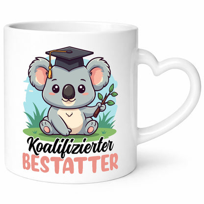 Koalifizierter Bestatter | Bestattung Totengräber lustiger Spruch Geschenk