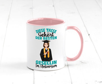 Im Universum: Gesellin | Handwerkerinnen lustiger Spruch Geschenk Humor