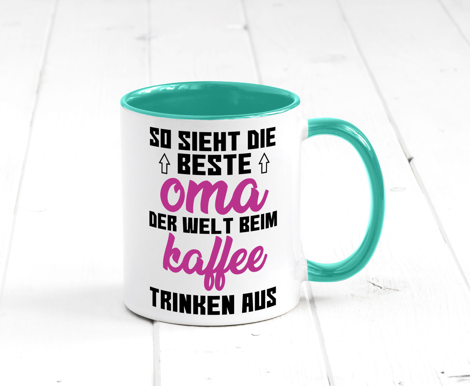 Beste Oma der Welt | Großmutter Tasse lustiger Spruch Geschenk Familie