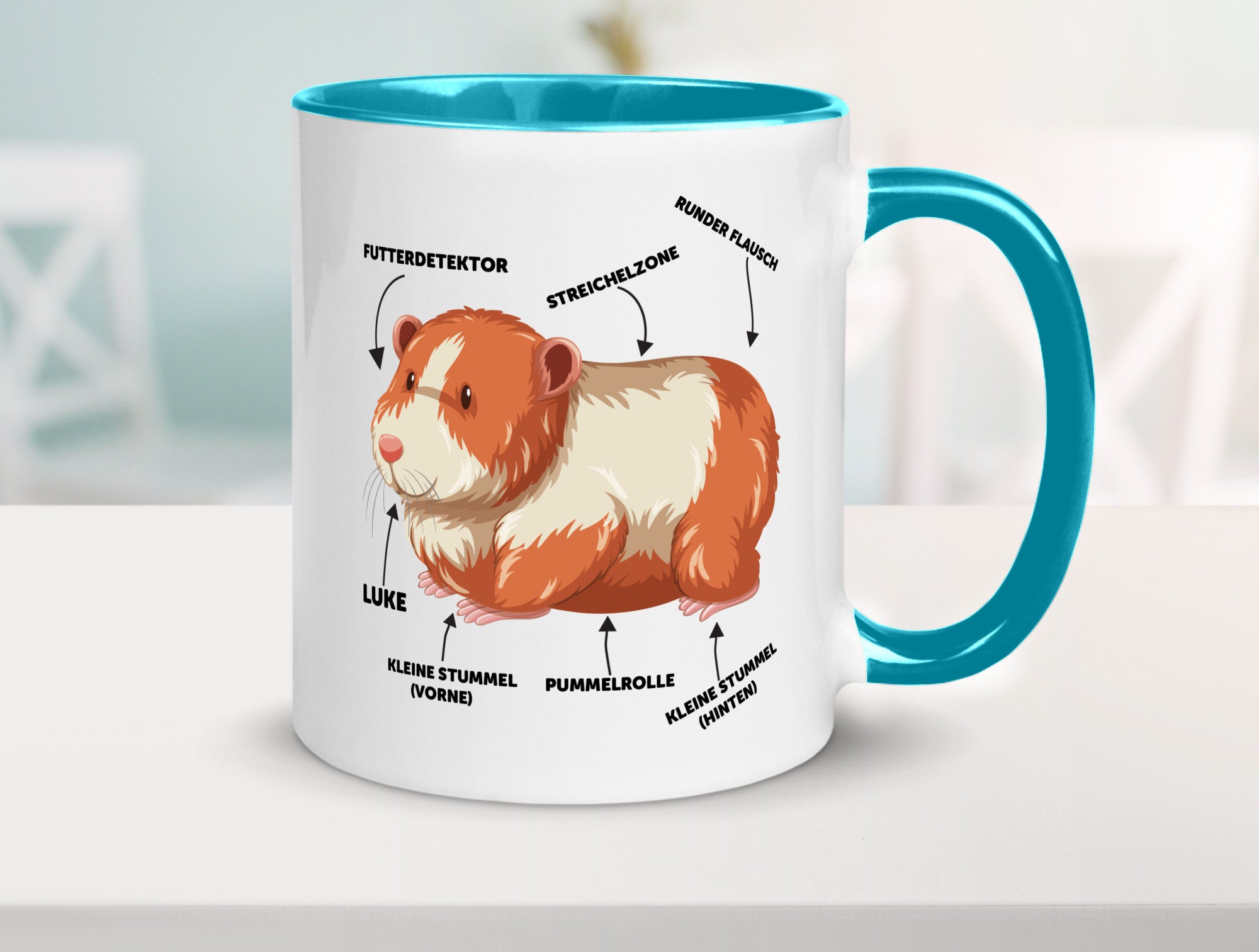 Meerschwein Geschenkidee Humor Tasse