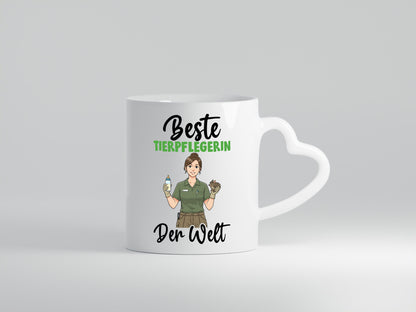 Beste Tierpflegerin | Pflegeberuf Tierheim v2 Geschenk Arbeit Kollegen Büro