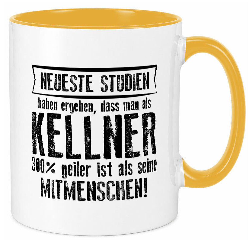 Neuste Studien: Kellner | kellnern Bedienung lustiger Spruch Geschenk Humor Tasse