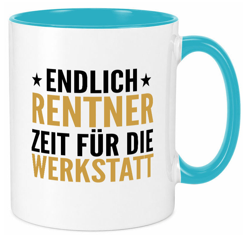 Rentner zeit für die Werkstatt | Ruhestand Handwerker v2 lustiger Spruch