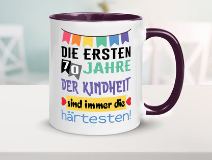 Die ersten 70 Jahre der Kindheit | 70. Geburtstag Rentner Humor Ruhestand