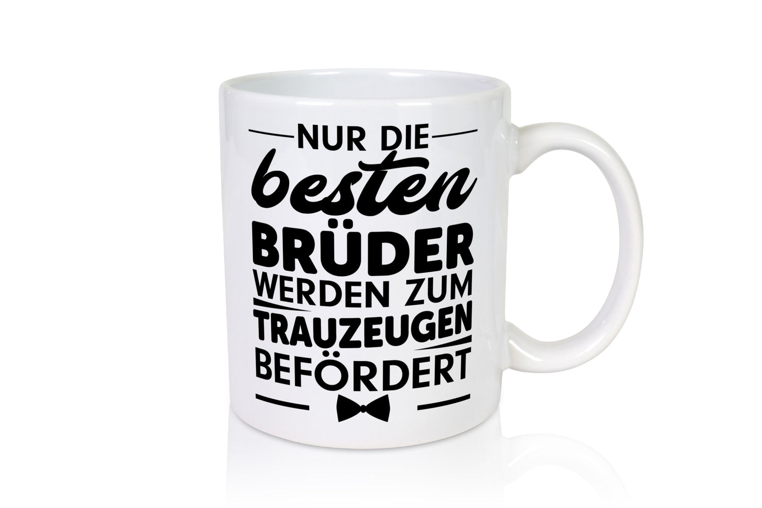Beförderung Bruder | Trauzeuge Bräutigam Hochzeit lustig Humor Geschenkidee