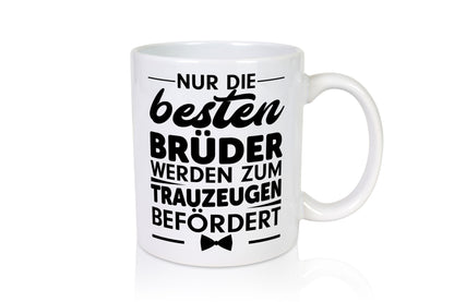 Beförderung Bruder | Trauzeuge Bräutigam Hochzeit lustig Humor Geschenkidee