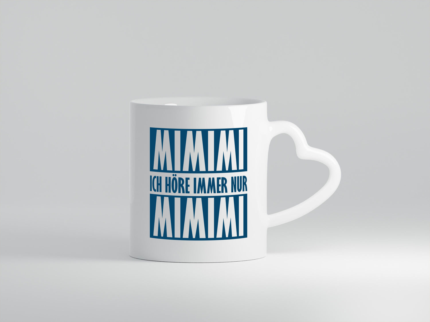 Ich höre nur Mimimi Humor Geschenkidee Tasse