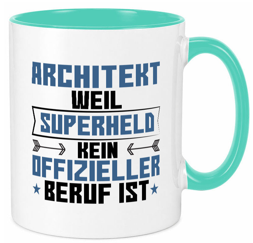 Superheld Architekt | Architektur Büro Geschenk Arbeit Kollegen lustiger Spruch