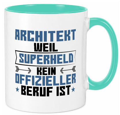 Superheld Architekt | Architektur Büro Geschenk Arbeit Kollegen lustiger Spruch