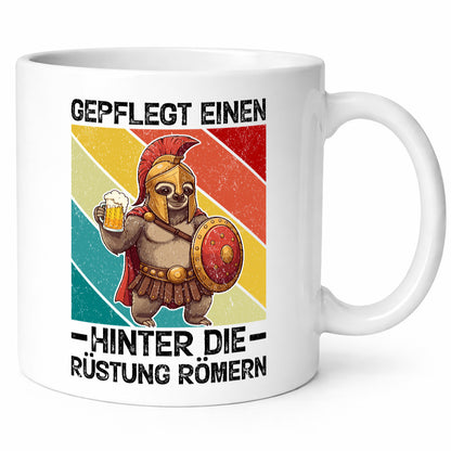 Gepflegt einen hinter die Rüstung römern | Bier trinken v2 lustiger Spruch