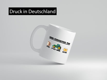 Mein Perfekter Tag | Landwirt Mähdrescher feldarbeit Geschenk Arbeit Kollegen