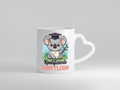 Koalifizierte Künstlerin | Kunst Geschenk Humor Geschenkidee lustiger Spruch