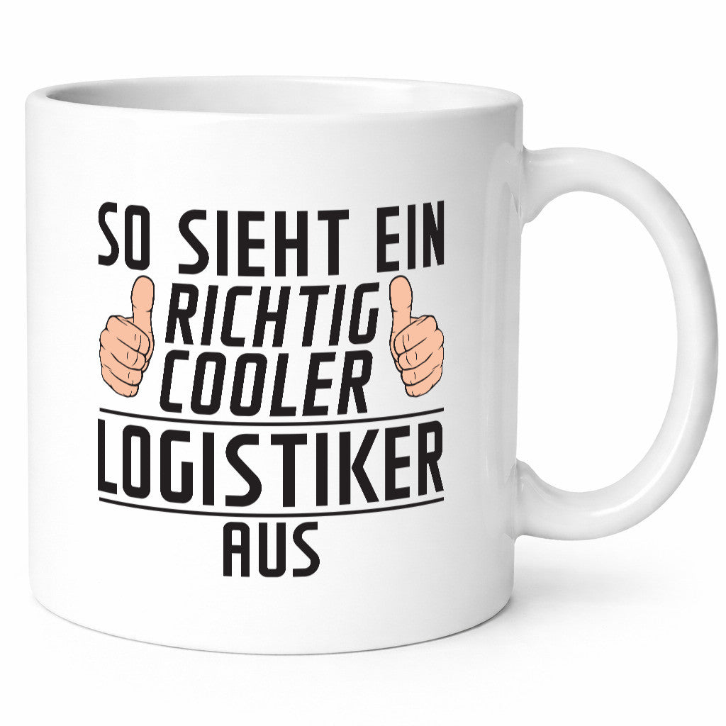 Richtig Cooler Logistiker | Beruf Logistik Geschenkidee Arbeit Kollegen Büro