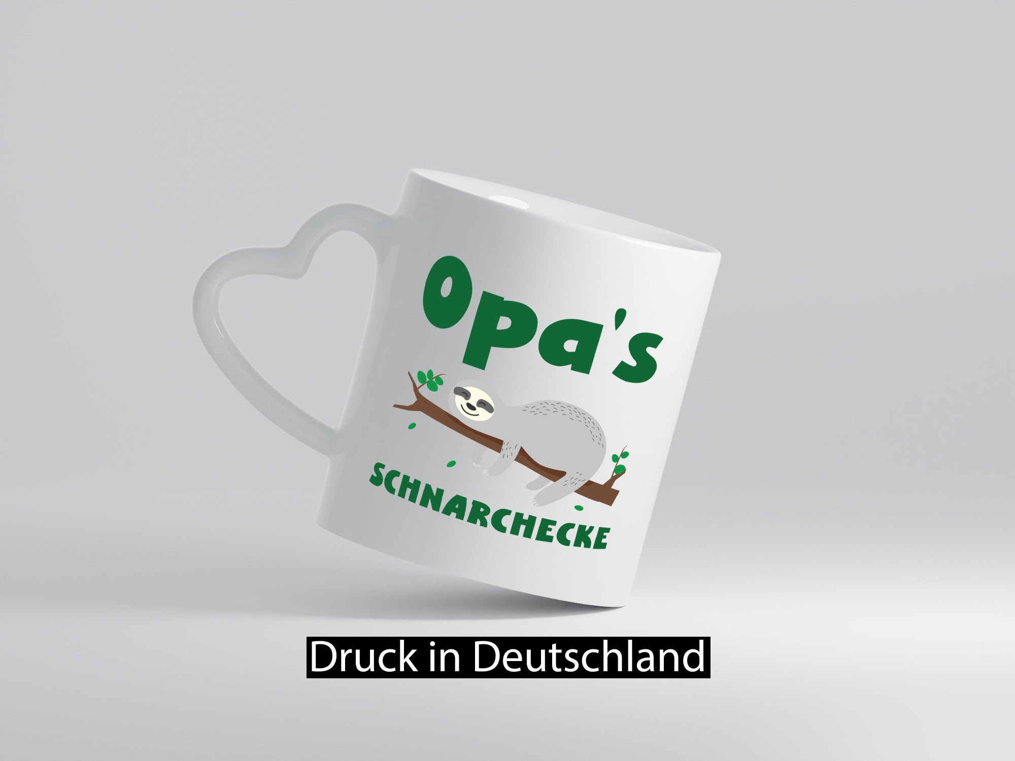 Opas Schnarchecke | Faultier Opa Bester Humor Familie Geschenkidee Tasse