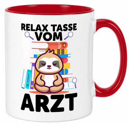 Relax Tasse: Arzt | Medizin Doktor Facharzt lustig Humor Geschenkidee Geschenk