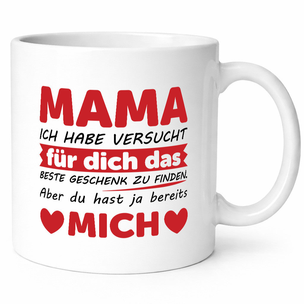 Beste Mutter | Muttertag Geschenk für Mama lustig Familie Geschenkidee Tasse
