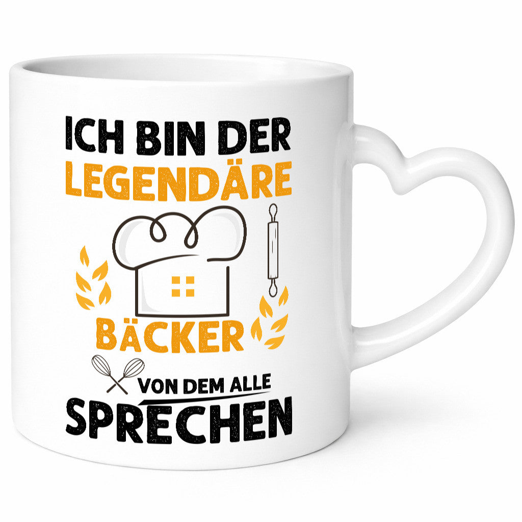 Legendäre Bäcker von dem alle Sprechen | Bäckerrei Geschenkidee Humor Tasse