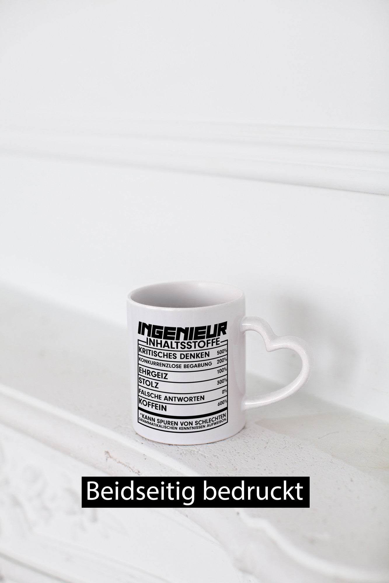 Ingenieur | Beruf Tasse Inhaltsstoffe lustig Geschenk Arbeit Kollegen Büro