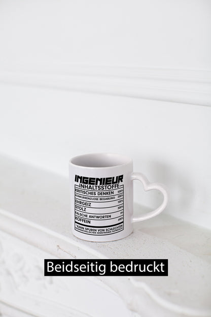 Ingenieur | Beruf Tasse Inhaltsstoffe lustig Geschenk Arbeit Kollegen Büro