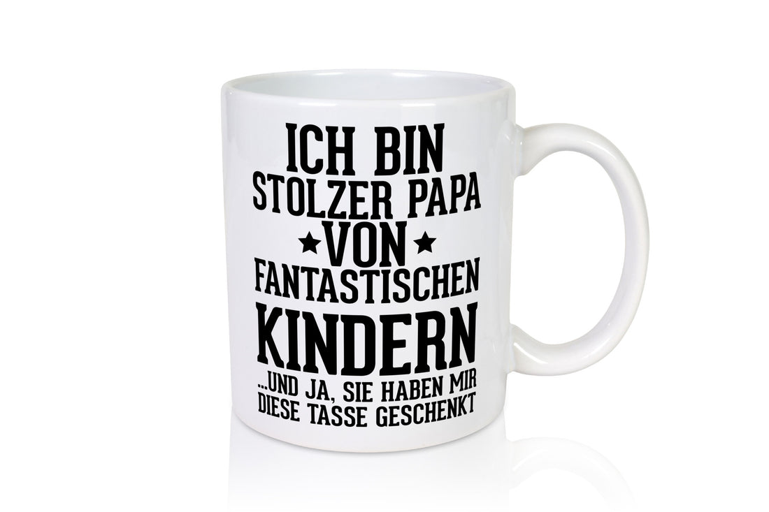 Stolzer Vater lustig Familie Geschenkidee Geschenk Tasse