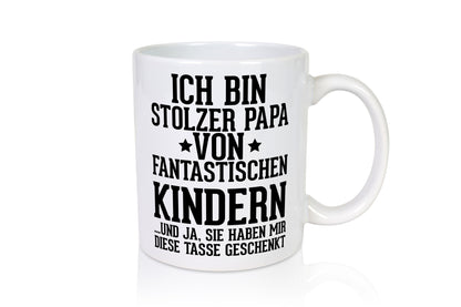 Stolzer Vater Lustig Familie Geschenkidee Geschenk Tasse
