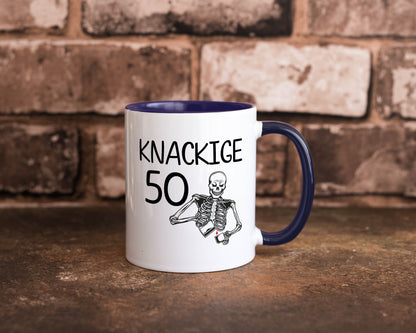 50. Geburtstag | Alt Knackig und Geschenk Geschenkidee lustiger Spruch Tasse