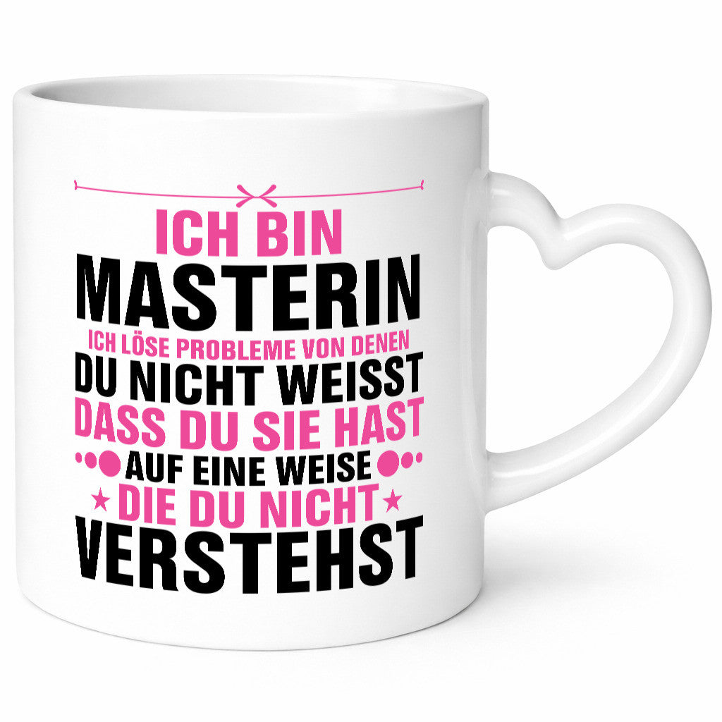 Löse Probleme: Masterin | Student Uni Studium v2 Geschenk Humor Geschenkidee