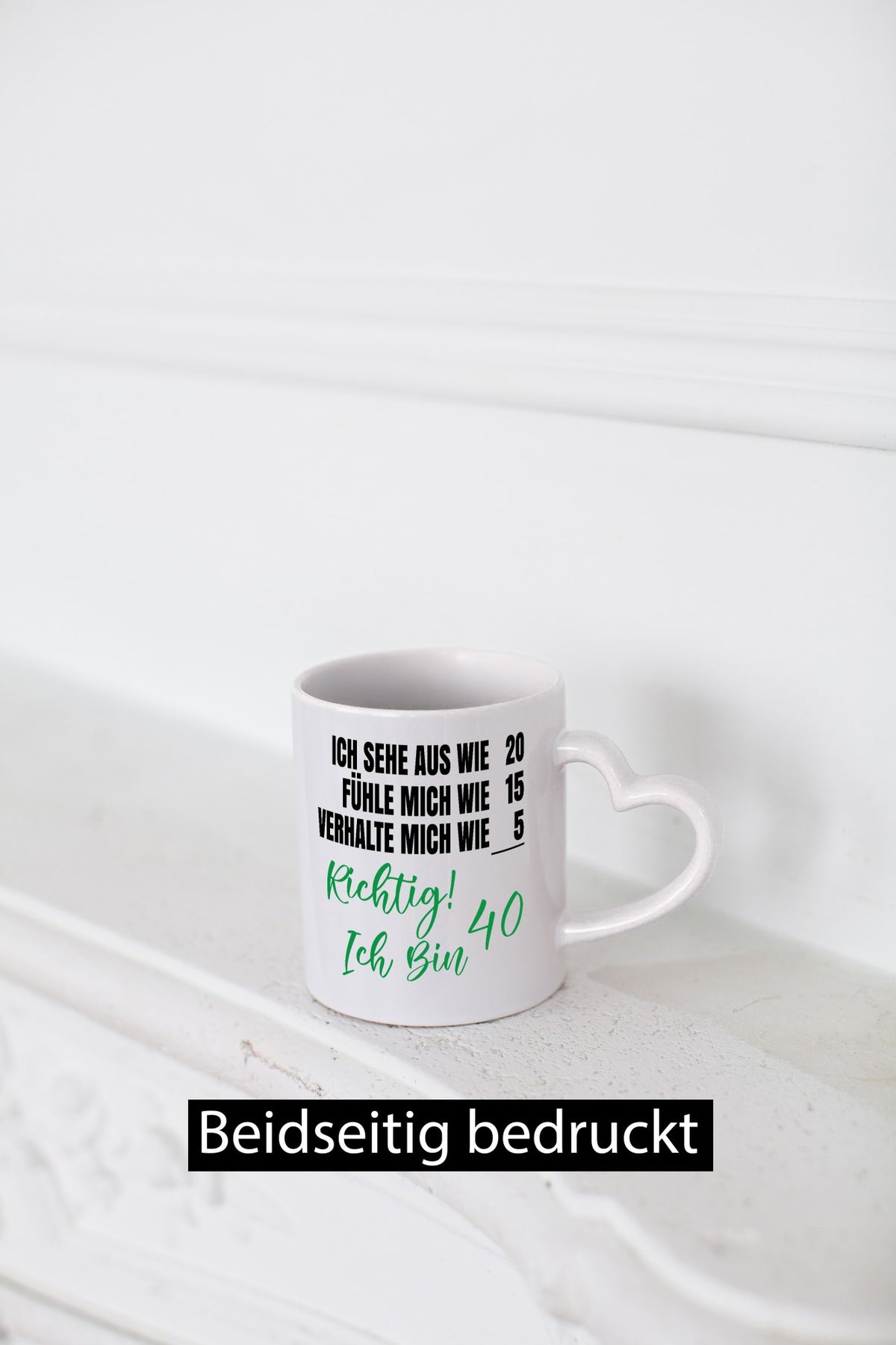 Ich bin Jung | 40 Geburtstag Verhalte mich wie ein Kind Geschenk Geschenkidee Tasse