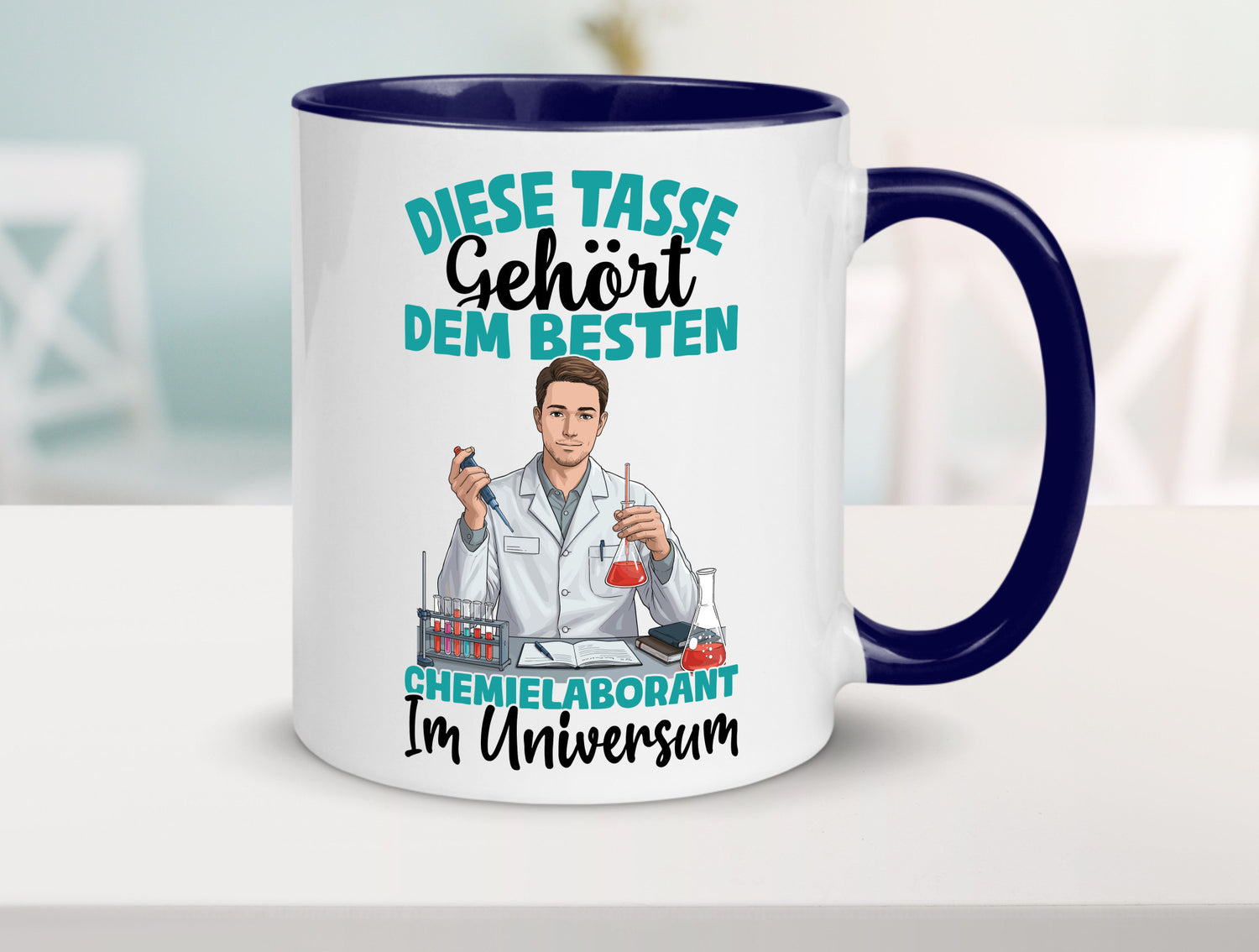 Im Universum: Chemielaborant | Laborant Chemie Humor Geschenkidee Tasse